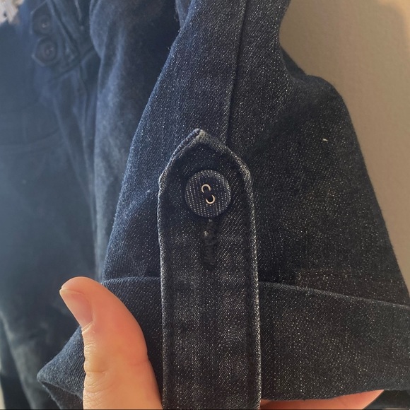 City Chic Denim high waisted shorts -size 16 - Picture 4 of 5